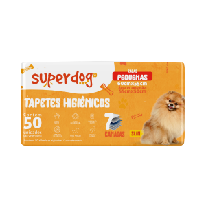 Tapete Higiênico Super Dog Pequena 50 unidades